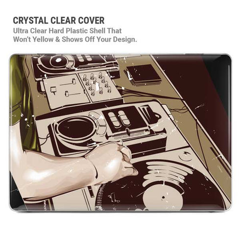DJ Spinning MacBook Air 15in (2023-2025) Case plus Skin