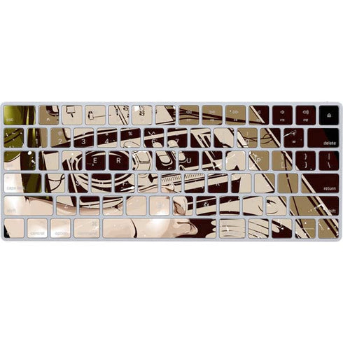 DJ Spinning Magic Keyboard Skin