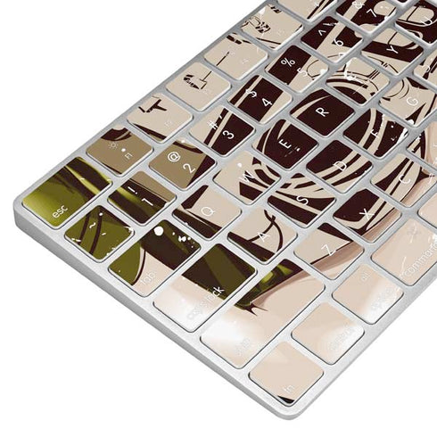 DJ Spinning Magic Keyboard Skin