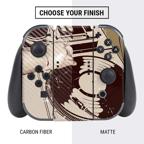 DJ Spinning Nintendo Switch Bundle Skin