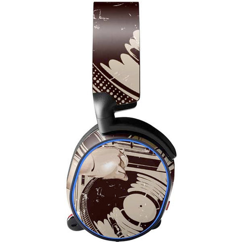 DJ Spinning SteelSeries Arctis 3 Skin