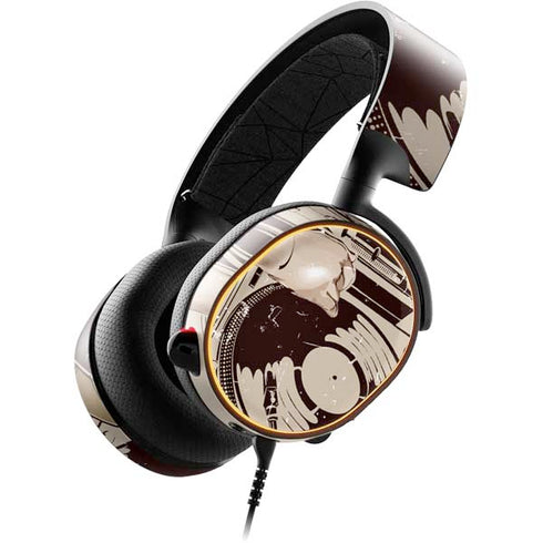 DJ Spinning SteelSeries Arctis 5 Skin