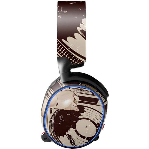 DJ Spinning SteelSeries Arctis 5 Skin