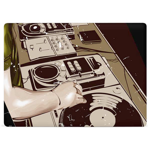 DJ Spinning Surface Laptop 3 13.5in Skin