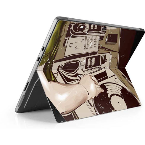 DJ Spinning Surface Pro 8 Skin