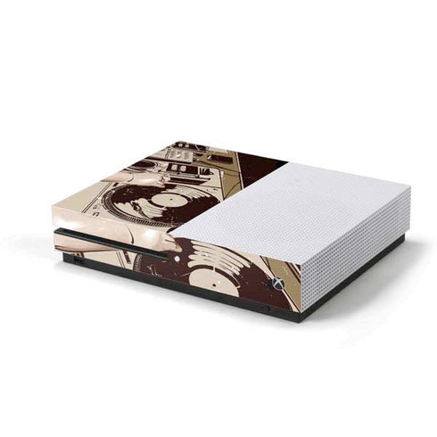 DJ Spinning Xbox One S Console Skin