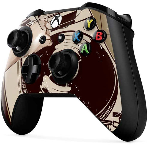 DJ Spinning Xbox One X Controller Skin