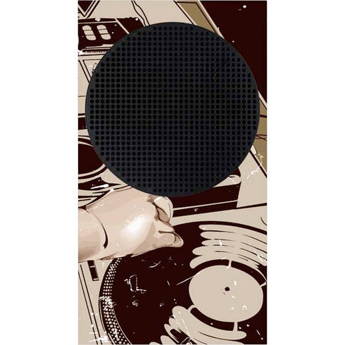 DJ Spinning Xbox Series S Console Skin
