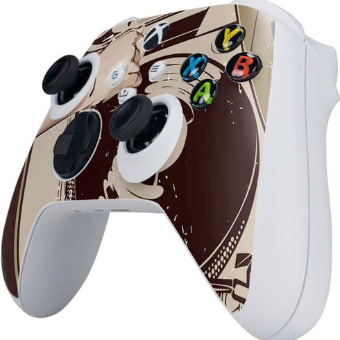 DJ Spinning Xbox Series S Controller Skin