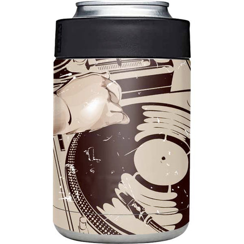DJ Spinning Yeti Colster Can Insulator Skin