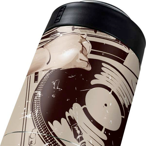 DJ Spinning Yeti Colster Can Insulator Skin