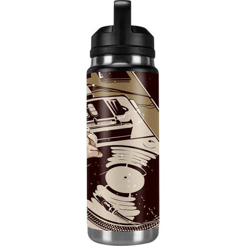 DJ Spinning YETI Rambler 26oz Bottle Skin
