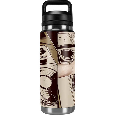 DJ Spinning YETI Rambler 26oz Bottle Skin