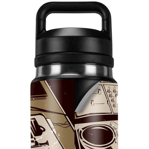 DJ Spinning YETI Rambler 26oz Bottle Skin