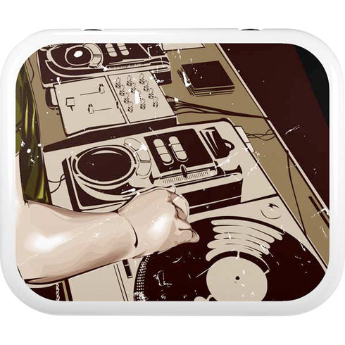DJ Spinning YETI Roadie 24 Hard Cooler Skin