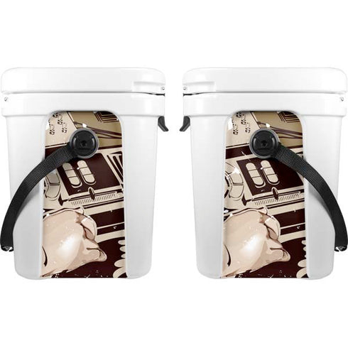 DJ Spinning YETI Roadie 24 Hard Cooler Skin