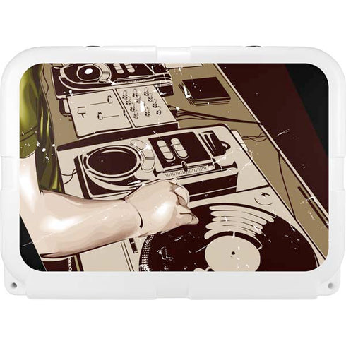 DJ Spinning YETI Tundra 35 Hard Cooler Skin