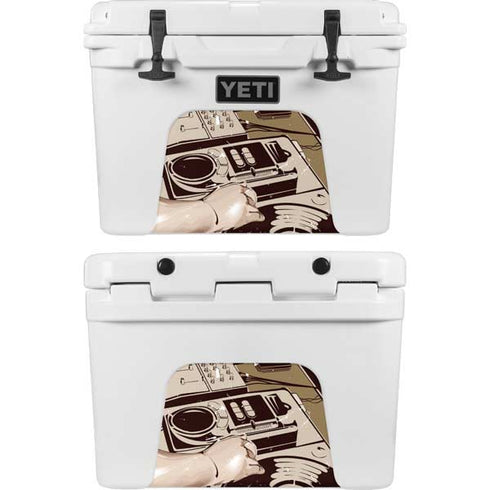DJ Spinning YETI Tundra 35 Hard Cooler Skin