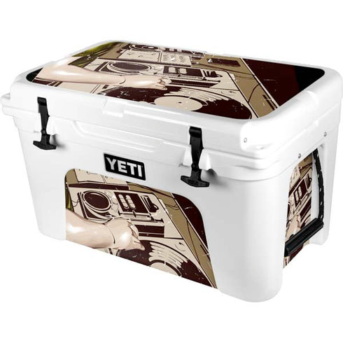 DJ Spinning YETI Tundra 45 Hard Cooler Skin