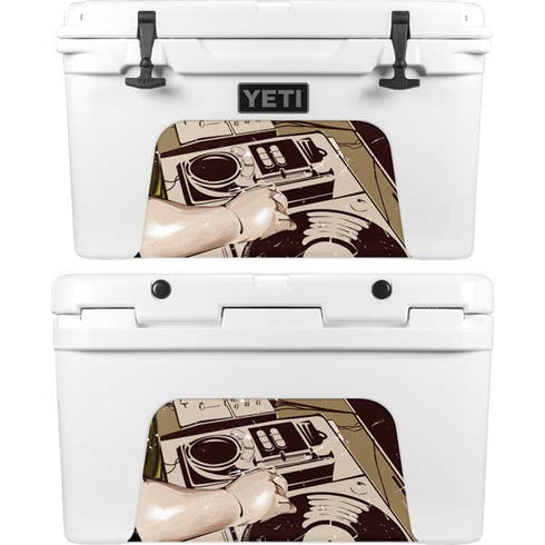 DJ Spinning YETI Tundra 45 Hard Cooler Skin
