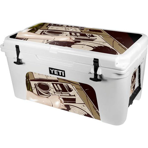 DJ Spinning YETI Tundra 65 Hard Cooler Skin