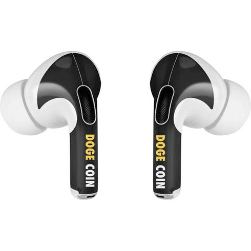 Doge Coin Crypto AirPods Pro 2nd Gen Skin
