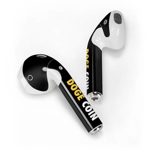 Doge Coin Crypto Apple AirPods 2 Skin