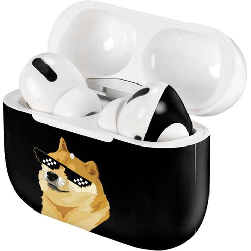 Doge Coin Crypto Apple AirPods Pro Skin
