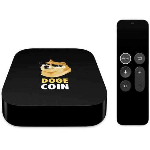Doge Coin Crypto Apple TV Skin
