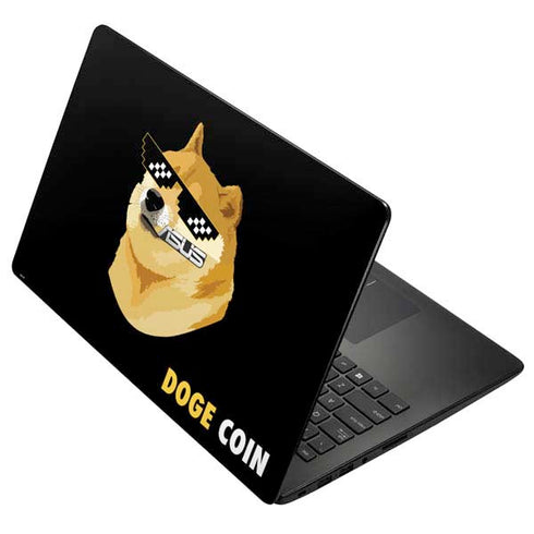 Doge Coin Crypto Asus X502CA 15.6 Skin