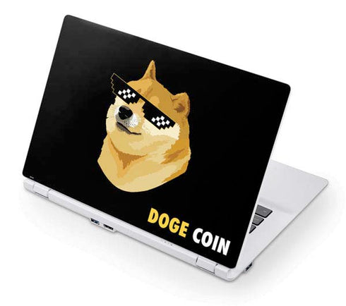 Doge Coin Crypto Acer Chromebook Skin