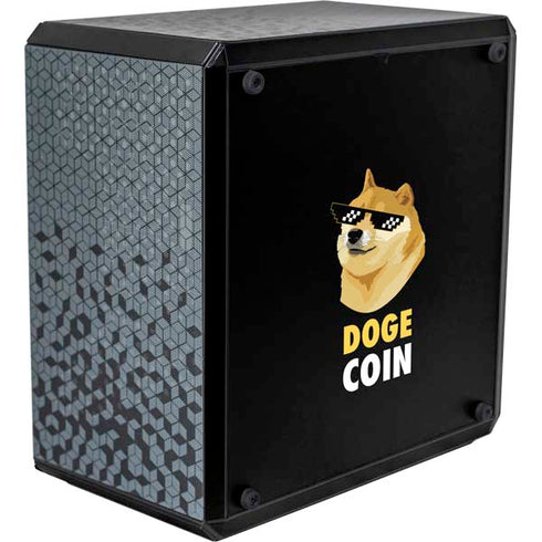 Doge Coin Crypto Cooler Master MasterBox Q300L Mini Tower Skin