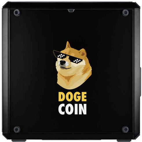 Doge Coin Crypto Cooler Master MasterBox Q300L Mini Tower Skin