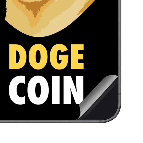 Doge Coin Crypto Galaxy S23 FE Skin