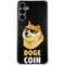 Doge Coin Crypto Galaxy S24 Plus Clear Case
