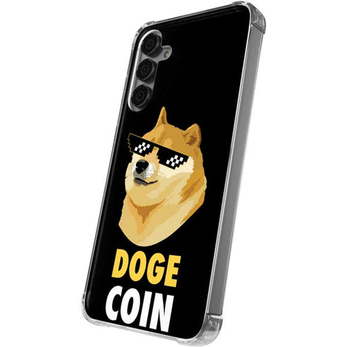 Doge Coin Crypto Galaxy S24 Plus Clear Case