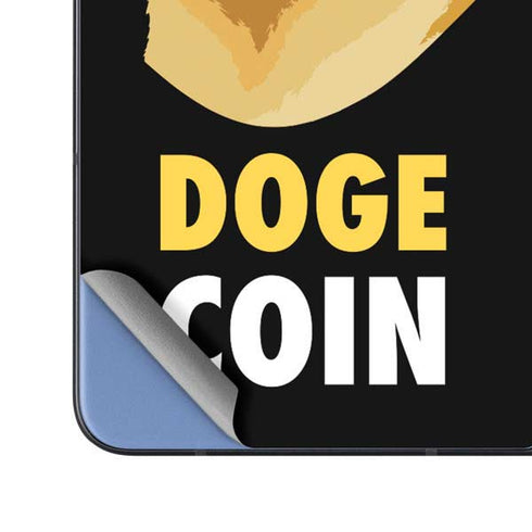 Doge Coin Crypto Galaxy Z Fold5 5G Skin
