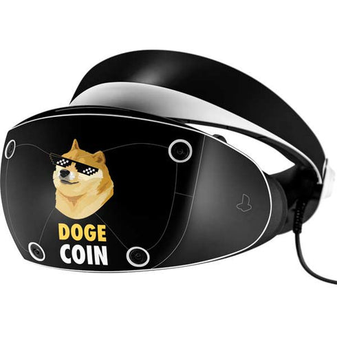Doge Coin Crypto PlayStation VR2 Skin