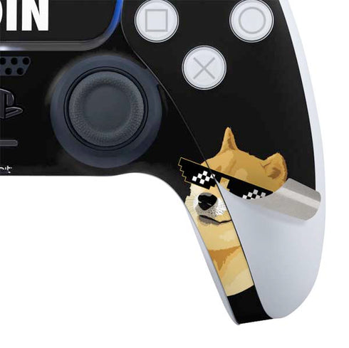 Doge Coin Crypto PS5 Slim Digital Edition Bundle Skin