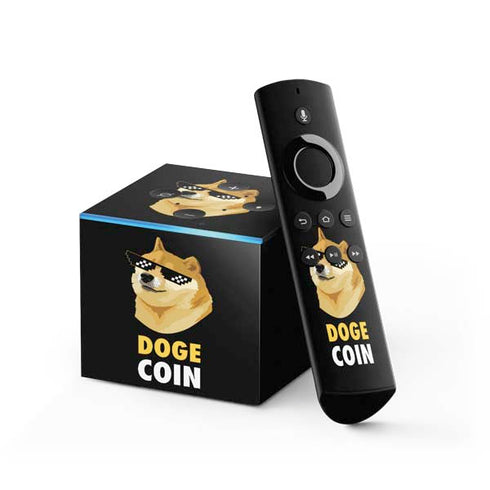 Doge Coin Crypto Fire TV Cube Skin
