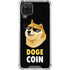 Doge Coin Crypto Galaxy A12 Clear Case