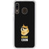 Doge Coin Crypto Galaxy A20 Clear Case