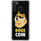 Doge Coin Crypto Galaxy A21 Clear Case