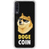 Doge Coin Crypto Galaxy A50 Clear Case