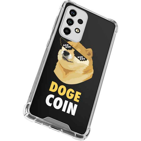 Doge Coin Crypto Galaxy A53 5G Clear Case