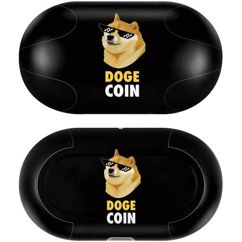 Doge Coin Crypto Galaxy Buds Plus Skin