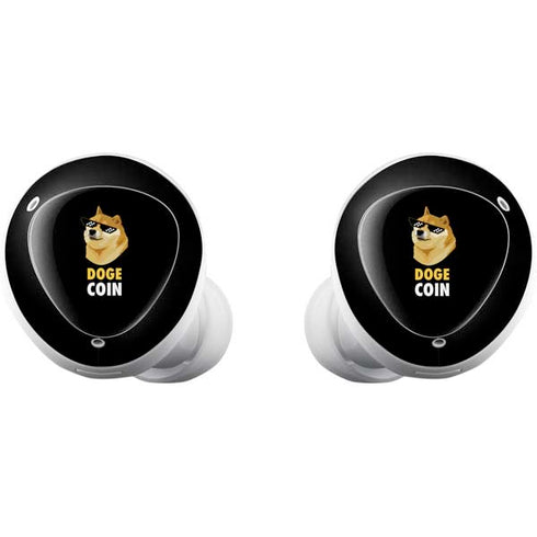 Doge Coin Crypto Galaxy Buds Plus Skin
