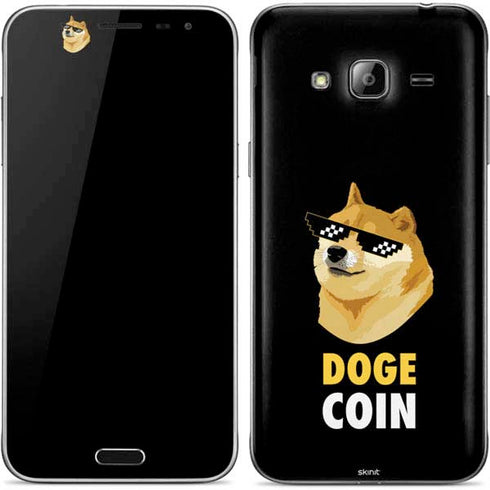 Doge Coin Crypto Galaxy J3 Skin