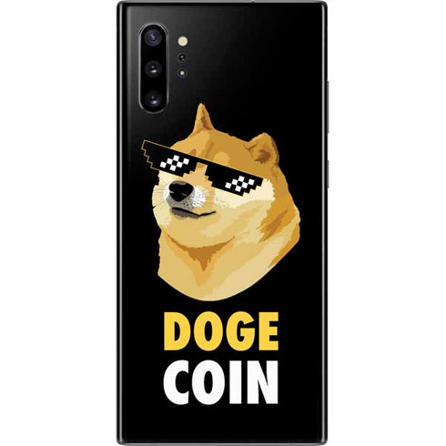Doge Coin Crypto Galaxy Note 10 Plus Skin