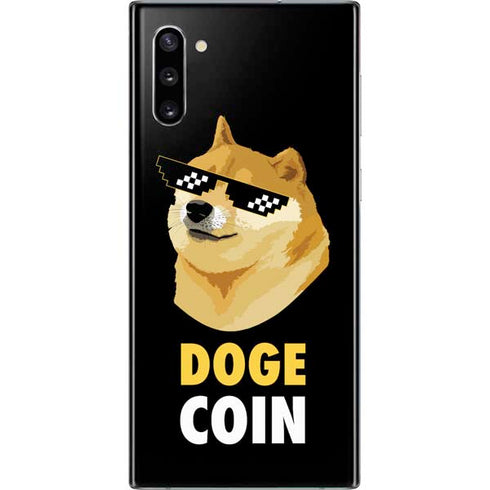 Doge Coin Crypto Galaxy Note 10 Skin